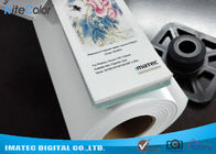 Polyester-Segeltuch Rolls-Rolle 220gsm des freien Raumes der schönen Kunst 300D für großes Format-Drucker