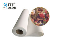 Kunst-Tintenstrahl-bedruckbares Polyester-Gewebe-Rollengroßes Format 44 Zoll-Mattende