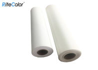 Weißes Wand-Polyester-Segeltuch Rolls-selbstklebende Mattleere der Wand-270gsm imprägniern