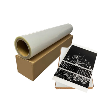 Wasserdicht 100 Mikron Milchweiß Transparent Screen Printing Inkjet Film Roll