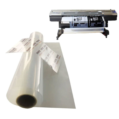 Premium-Wasserdichte Tintenstrahlfilm Milky Transparent Roll für Bildschirmdruck