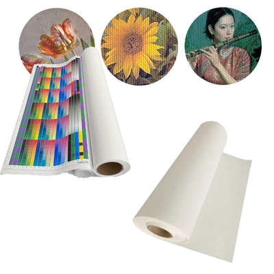 Leere, wasserdichte Tintenstrahldruckleinwand, 360 g matte Polycotton