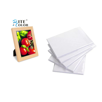260gm Wasserhaltiges Premium Instant Dry Inkjet RC Glanzfotopapier A4 Blattgröße