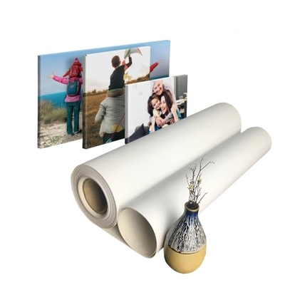 Öko-Lösungsmittel Tintenstrahlleinwand reine Baumwolle Matte 360 gm für den Digitaldruck
