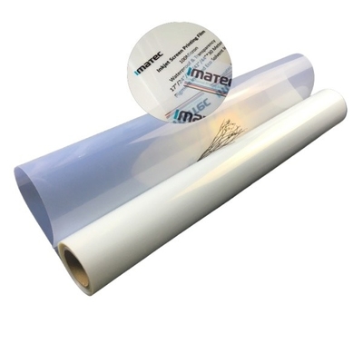 Kostenlose Probe wasserdicht milchige transparente Tintenstrahlfilm für den Positivbildschirmdruck
