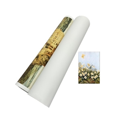 Wasserdichte 260g Matte Art Polyester Tintenstrahl Leinwand Roll für den Druck