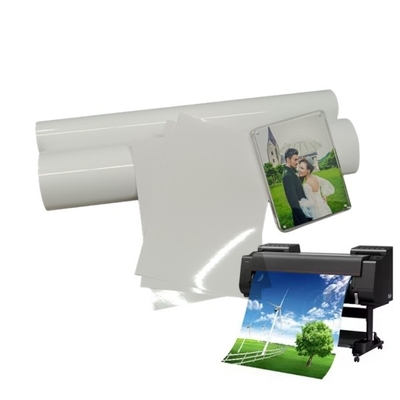 RC Glanzfotopapier Rollen Pigmentdruck Inkjet Fotopapier Rollen