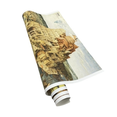 Bestseller 24 Zoll glänzende Poly-Baumwolle leere Tintenstrahlleinwand für Tintenstrahldrucker