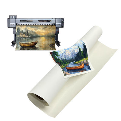 Premium Latex UV Matte Leinwand Custom Printing Polycotton Leinwand Roll