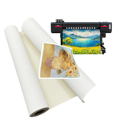 Professioneller Künstler Leere Matte Poly Baumwolle 380gm Tintenstrahldruck Leinwandrolle