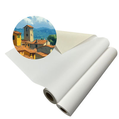 Druckfähige wasserdichte 220 gm Polyester Leinwand Rollen für Giclee Art Printing