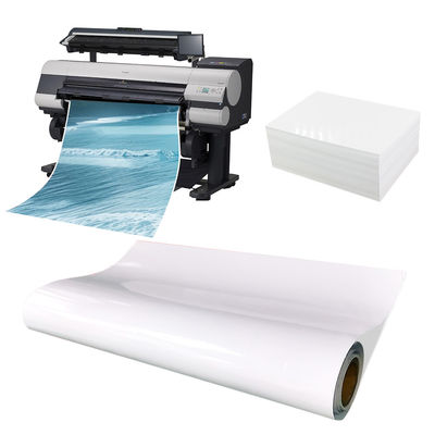 90gm Tintenstrahldruck Aufkleber Glanzbeschichtung Frontpapier für Etikettenmaterial