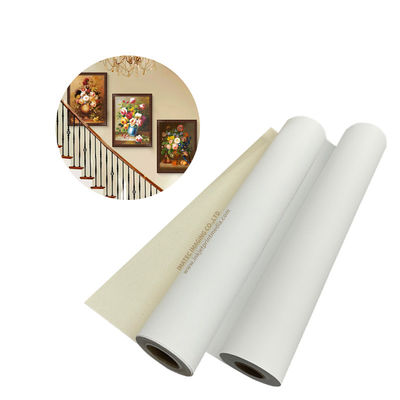 42' Wasserdichte Polyester Leinwand Rollen Tintenstrahldruck 260gm Pigment Tinten