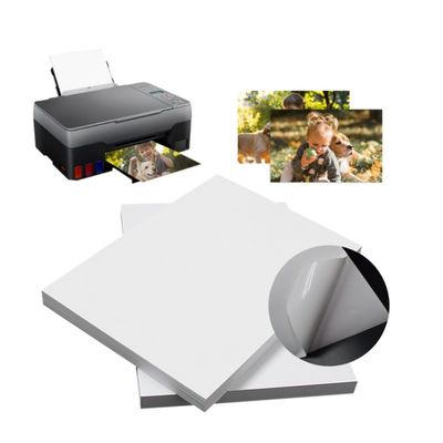 Fabrikverkauf Etikettmaterial Matte 108GSM Etikettpapier für den Tintenstrahldruck