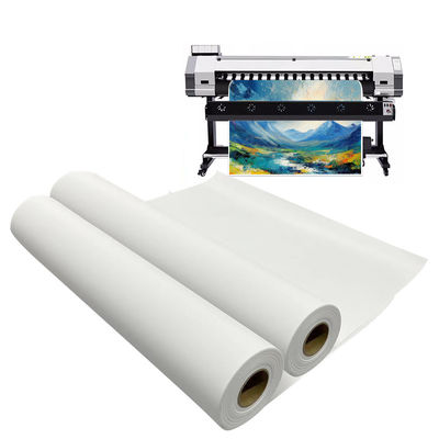 Großformat-Tintenstrahl-Polyester-Leinwandrolle für UV-Latex-Drucker mit Öko-Lösungsmittel
