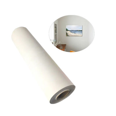 280 g Matte Tintenstrahl Polyester Leinwand Rollen mit Beschichtung für Wandkunst