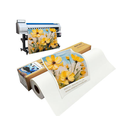 Wasserhaltige 420gm Matte Polycotton Pigment Tintenstrahl Leinwand für Canon