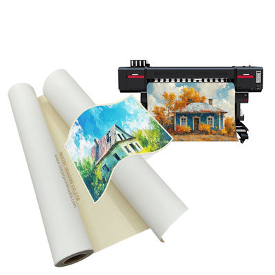 Eco Solvent Latex UV Tintenstrahldruck 360 gm Matte Polycotton Leinwand