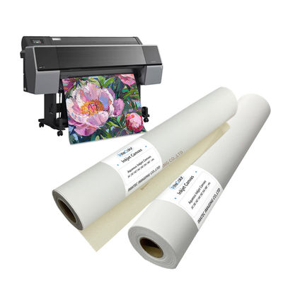127cm 152cm Breite Matte 280gsm Polyester Leinwand für Öko-Lösungsmittel Tintendruckmaschine