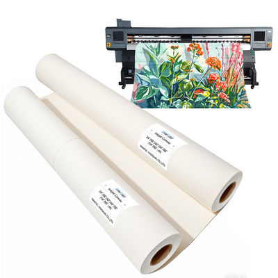 280gm glänzende Polyester-Leinwandrollen für Pigmentfarben-Tinte-Drucker