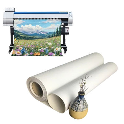280gm Matte Polyester Tintenstrahl-Leinwandrolle für Öko-Lösungsmittel / Latex / UV-Druck