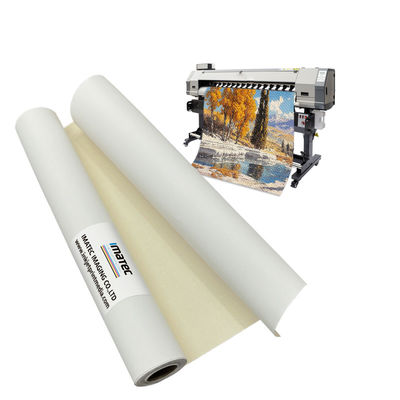 1.62/1.83/2.0/2.5/3.2m 380gsm Hochbeständigkeit Kunst Matte Tintenstrahl Poly Baumwolle Leinwand für Ökosolvent Latex UV-Druck