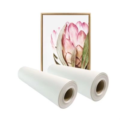 Wässriges Farbstofftintenstrahldruck 420 g/m² Polycotton-Leinwand für den Tintenstrahldruck