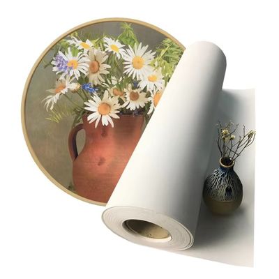 Großformat-Inkjetdruck 360 g/m² matt 100 % reine Baumwoll-Leinwandrolle für HP-Drucker