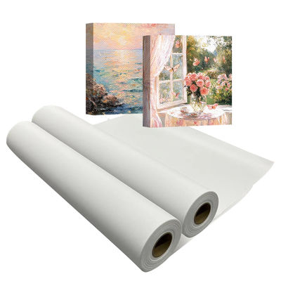 Säurefreie 280gm-Matte Polyester-Leinwandrolle für Öko-Lösemittel Latex- und UV-Drucker mit mehreren Größen und kostenlosen Proben