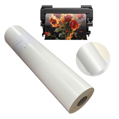 Premium-Glanz-Polycotton-Leinwandrolle für sofortigen trockenen Inkjet-Wasserdruck