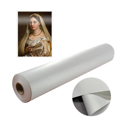 Hochglänzende Polyester-Leinwandrollen mit 320 g für den Kunstdruck in Galerien und Museen