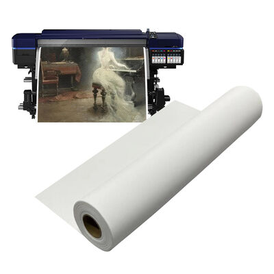 280gm matte wasserdichte Polyester-Leinwandrollen für hochauflösendes Inkjet-Kunstdruck