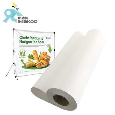 380 gms Matte Finish Inkjet Baumwollleistein mit 3,2 m Breite für Großformatdruck