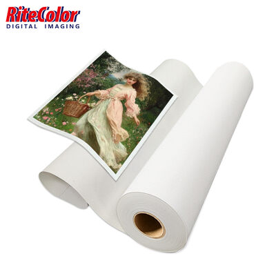380gm Matte PolyCotton Canvas Roll für den UV-Druck mit Matte Oberfläche und Breitformat Inkjet-Kompatibilität