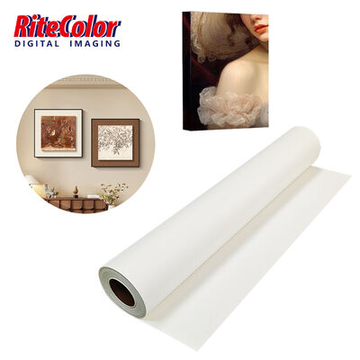 280 g/m² matte Oberfläche umweltfreundliches Lösungsmittel-kompatibles Polyester-Leinwandrolle für Inkjet-Druckgewebe
