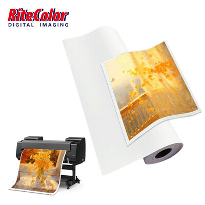 24' 44' Wasserdicht Matte Polyester Tintenstrahl Leinwand 260gm Anti-Riss schnell trockene wässrige Leinwand Roll