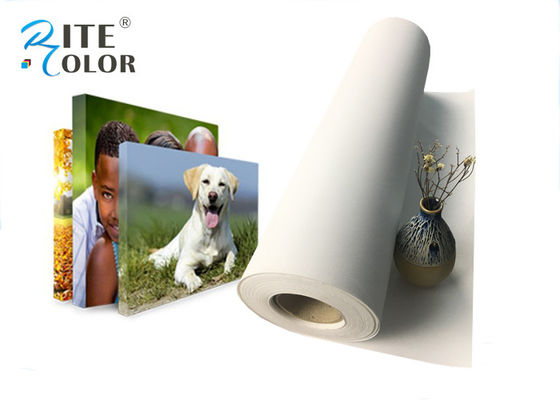 Plakat im Freien, das Matte Polyester Inkjet Canvas Blank weißes 280gsm druckt