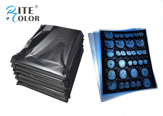 Wasserdicht 8*10 Zoll PET-Blau-basierte Röntgentechnikfolie für Bild-Inkjetdruck